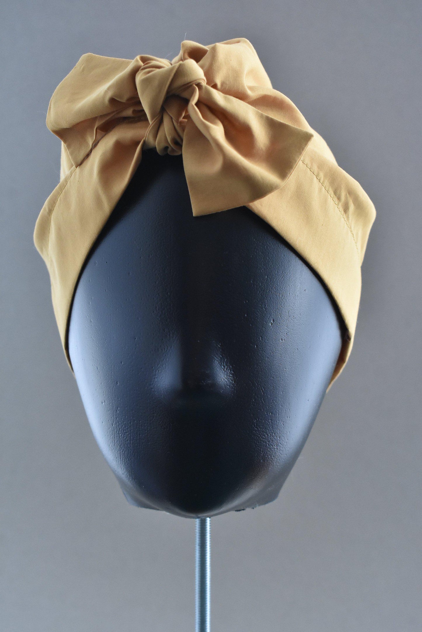 Ladies Turban Hat - Liberty of London Mustard