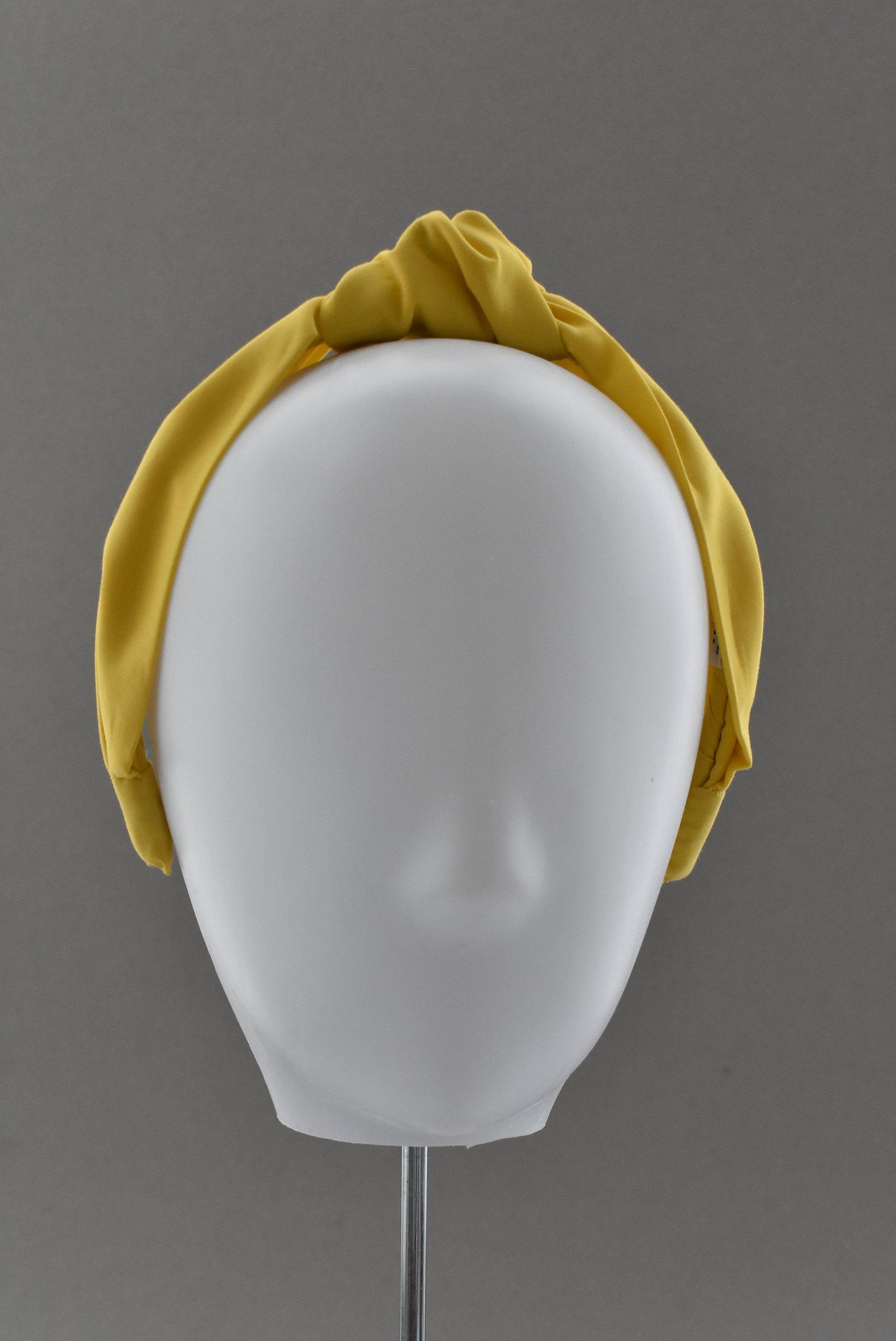 Ladies Tot Knot Alice band - Liberty of London Bright Yellow - Tot Knots of Brighton
