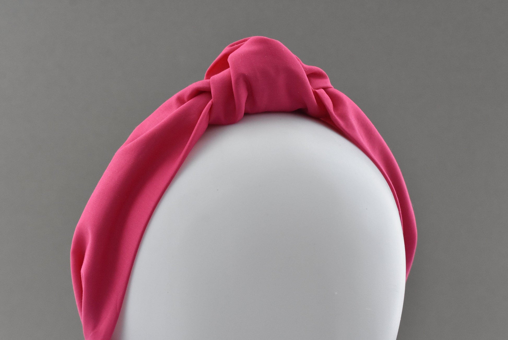 Ladies Tot Knot Alice band - Liberty of London Hot Pink - Tot Knots of Brighton