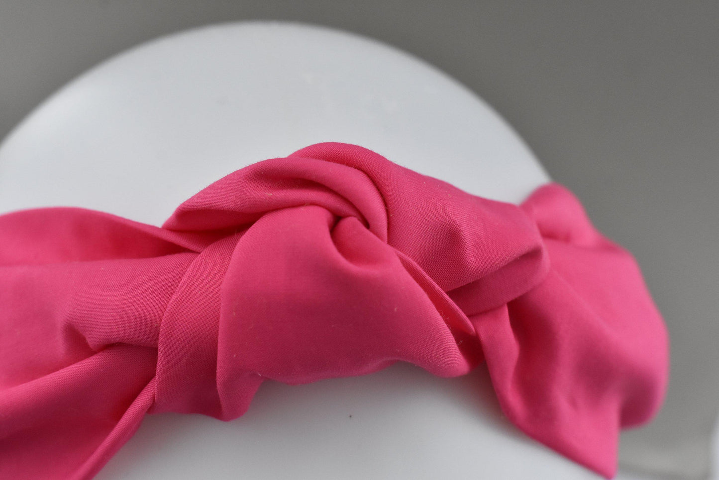 Ladies Tot Knot Alice band - Liberty of London Hot Pink - Tot Knots of Brighton