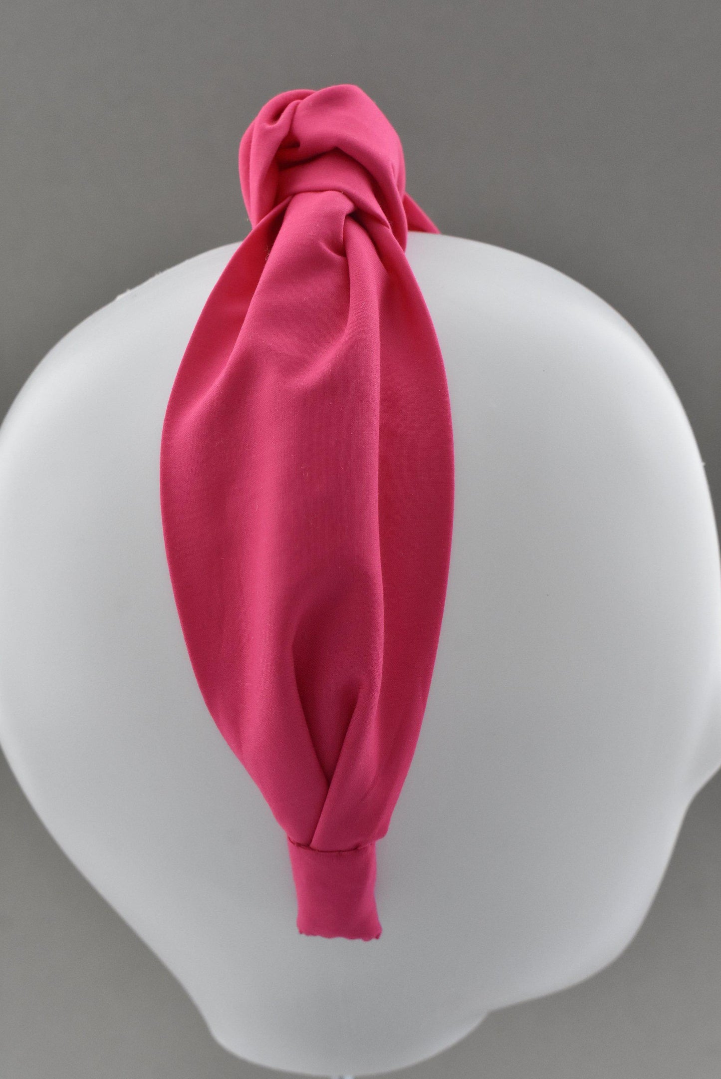 Ladies Tot Knot Alice band - Liberty of London Hot Pink - Tot Knots of Brighton