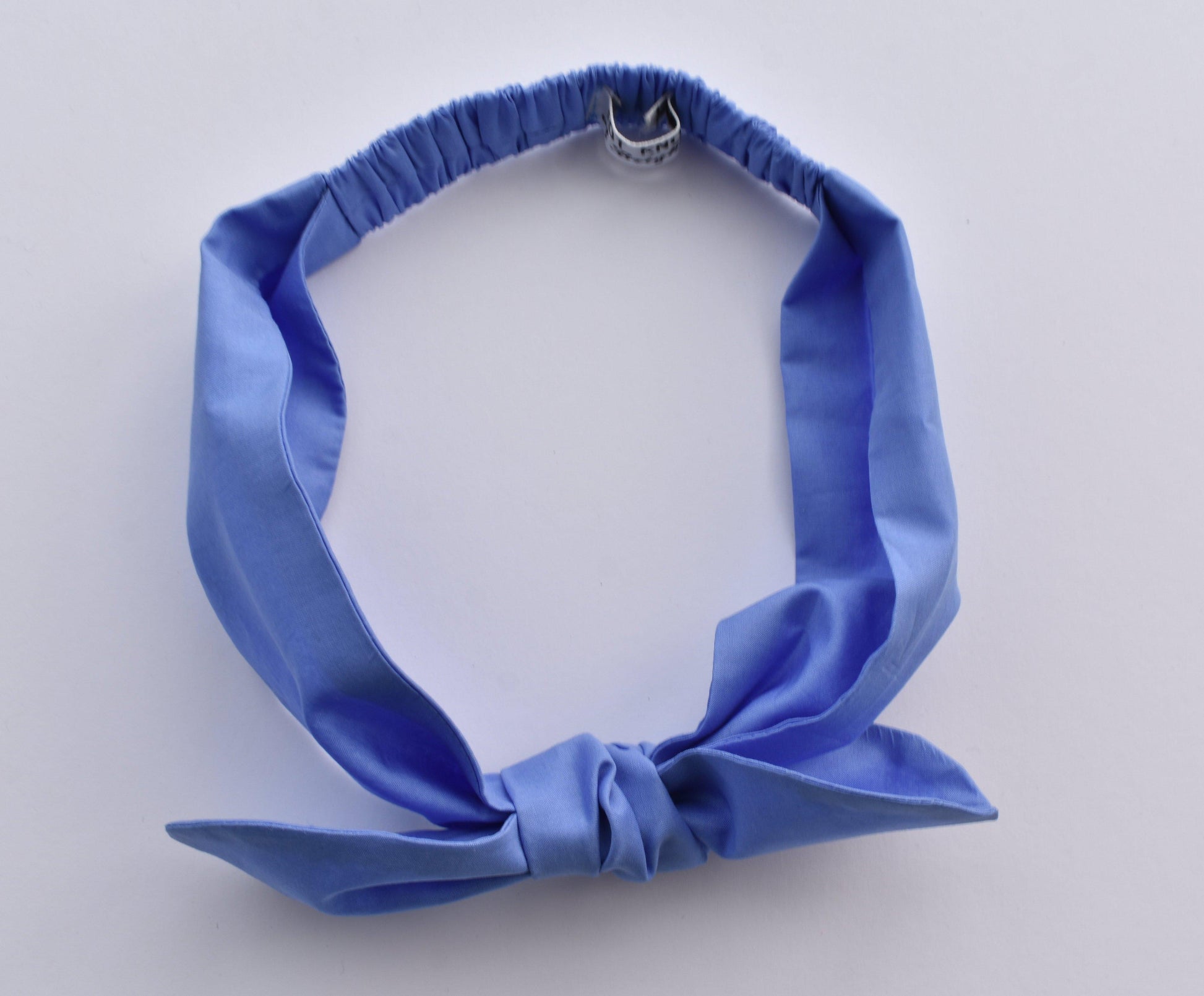 Ladies Tot Knot hairband - Liberty of London Periwinkle Blue - Tot Knots of Brighton