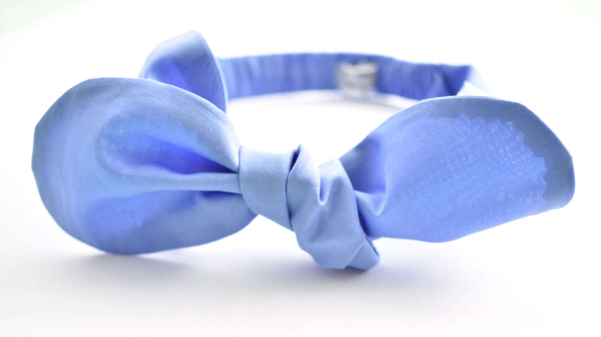 Ladies Tot Knot hairband - Liberty of London Periwinkle Blue - Tot Knots of Brighton