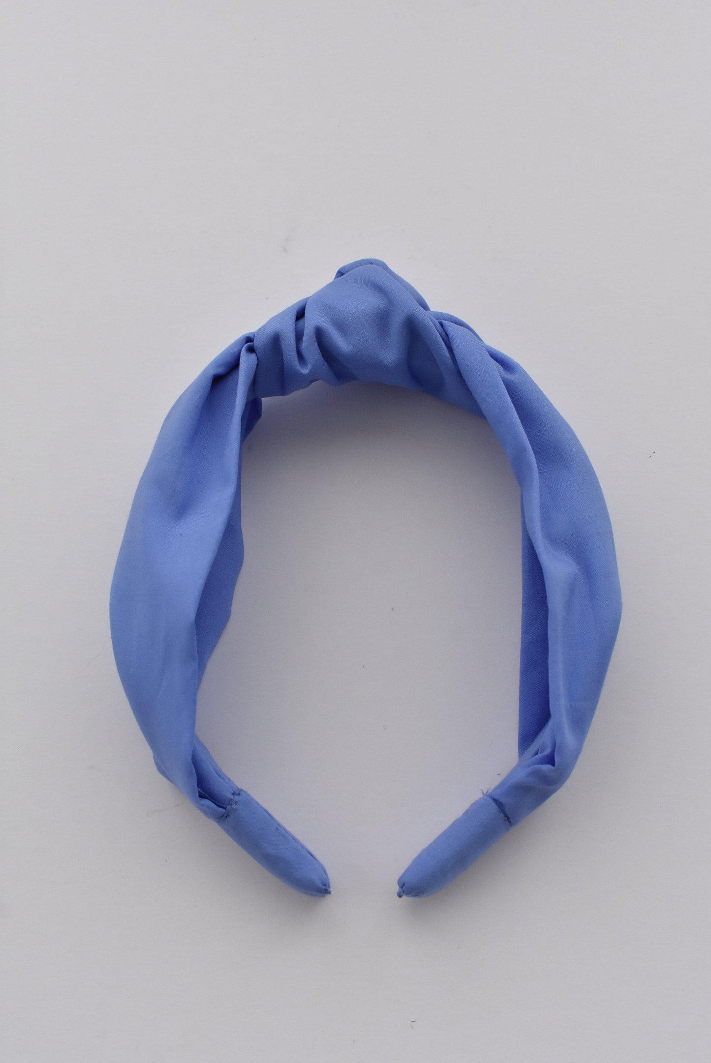 Ladies Tot Knot Alice band - Liberty of London Periwinkle blue - Tot Knots of Brighton