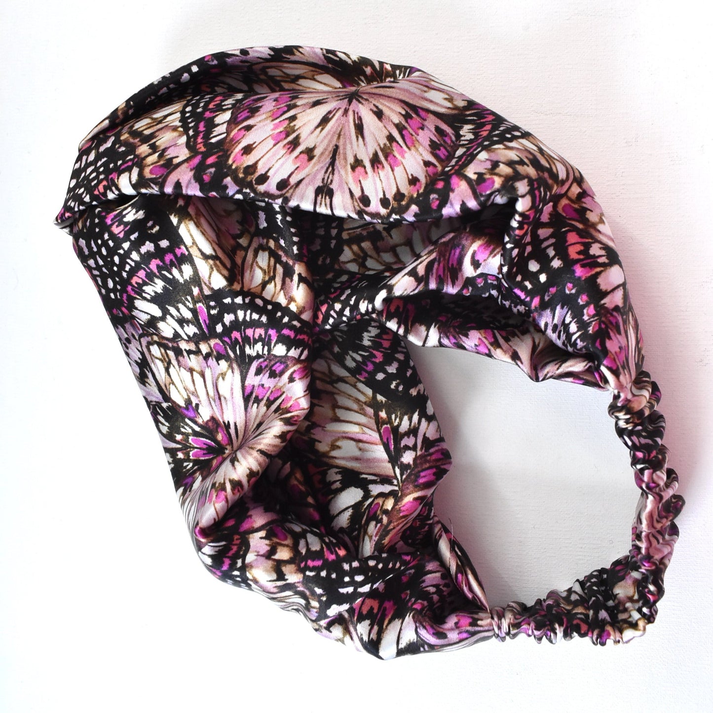 Twisted Turban hairband in Liberty of London Kaleidoscope in 100% Tana Lawn cotton