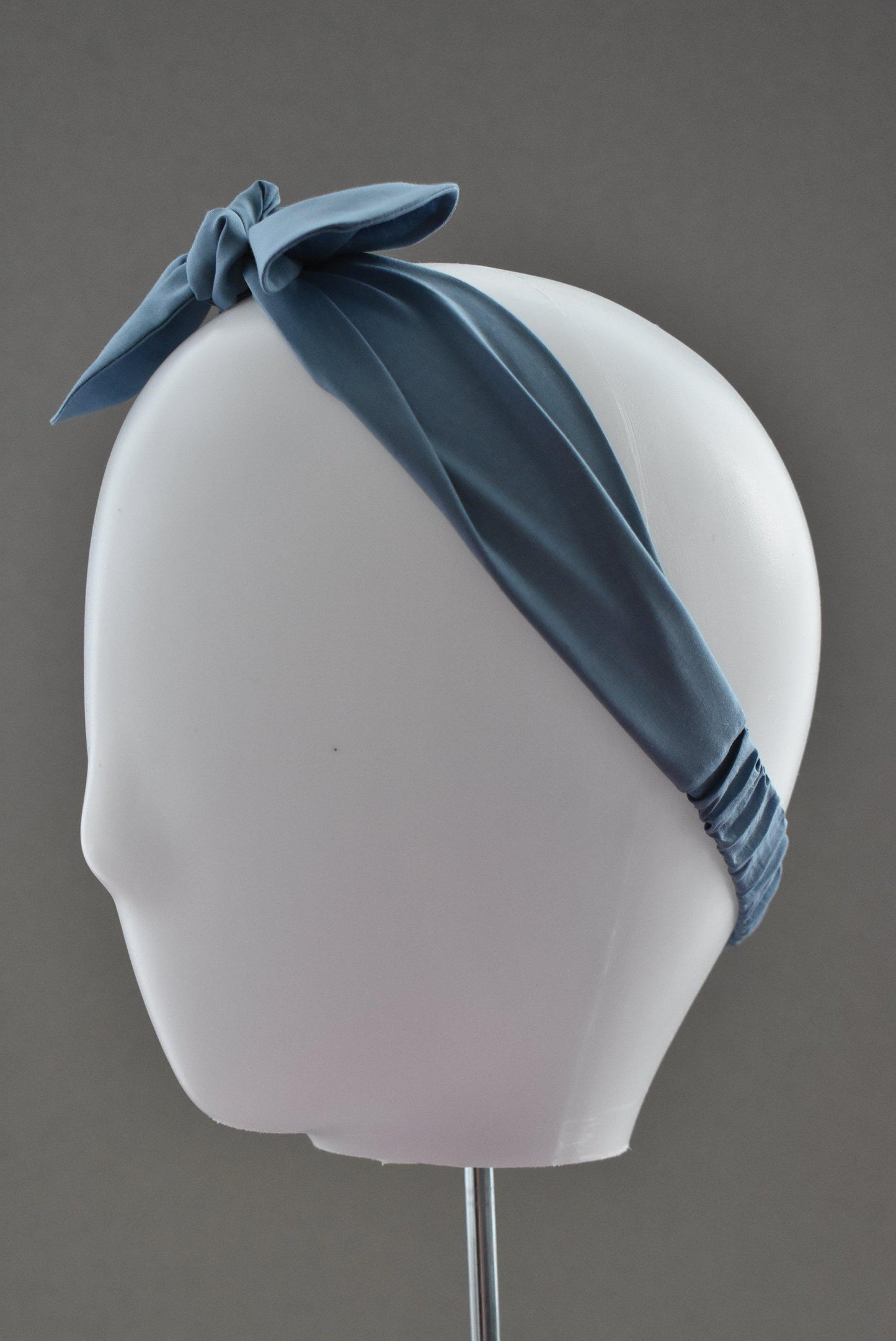 Ladies Knot hairband - Liberty of London Airforce Blue