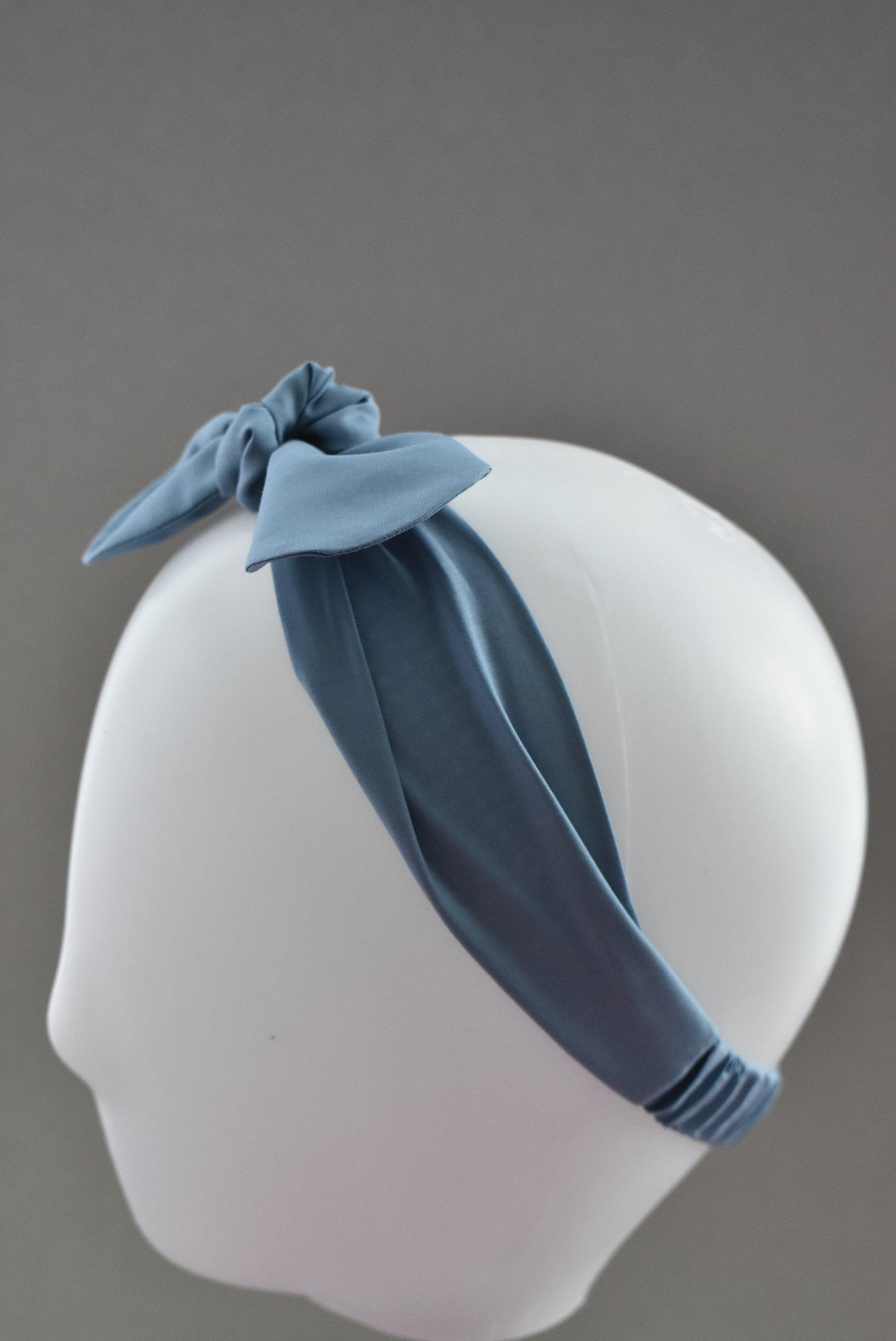 Ladies Knot hairband - Liberty of London Airforce Blue