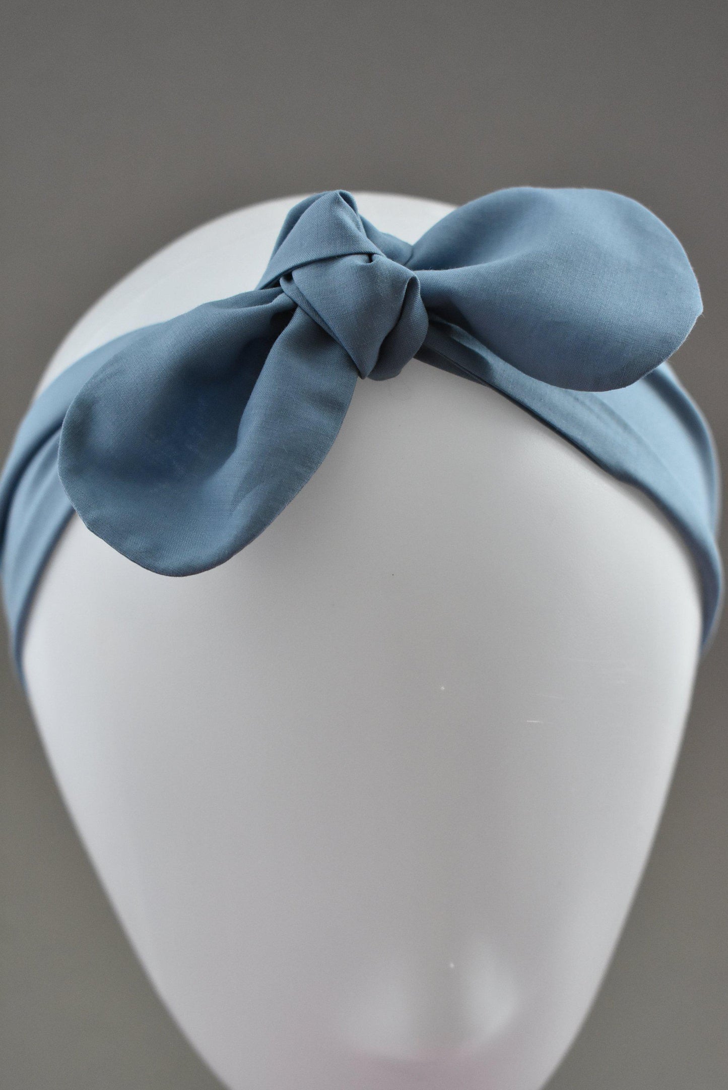 Ladies Knot hairband - Liberty of London Airforce Blue