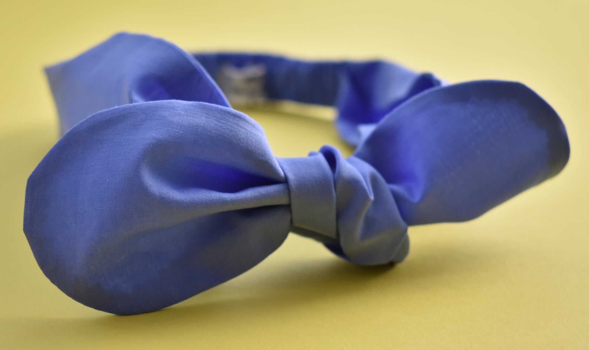 Ladies Tot Knot hairband - Liberty of London Periwinkle Blue - Tot Knots of Brighton