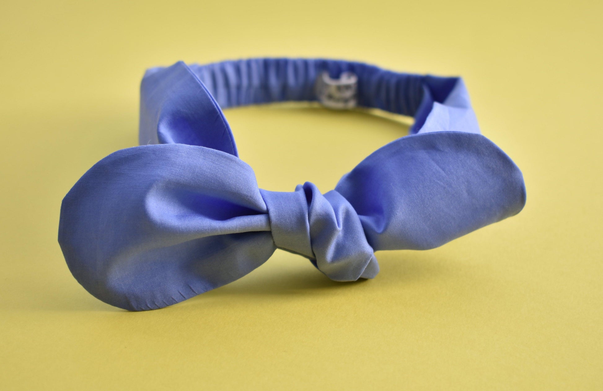 Ladies Tot Knot hairband - Liberty of London Periwinkle Blue - Tot Knots of Brighton