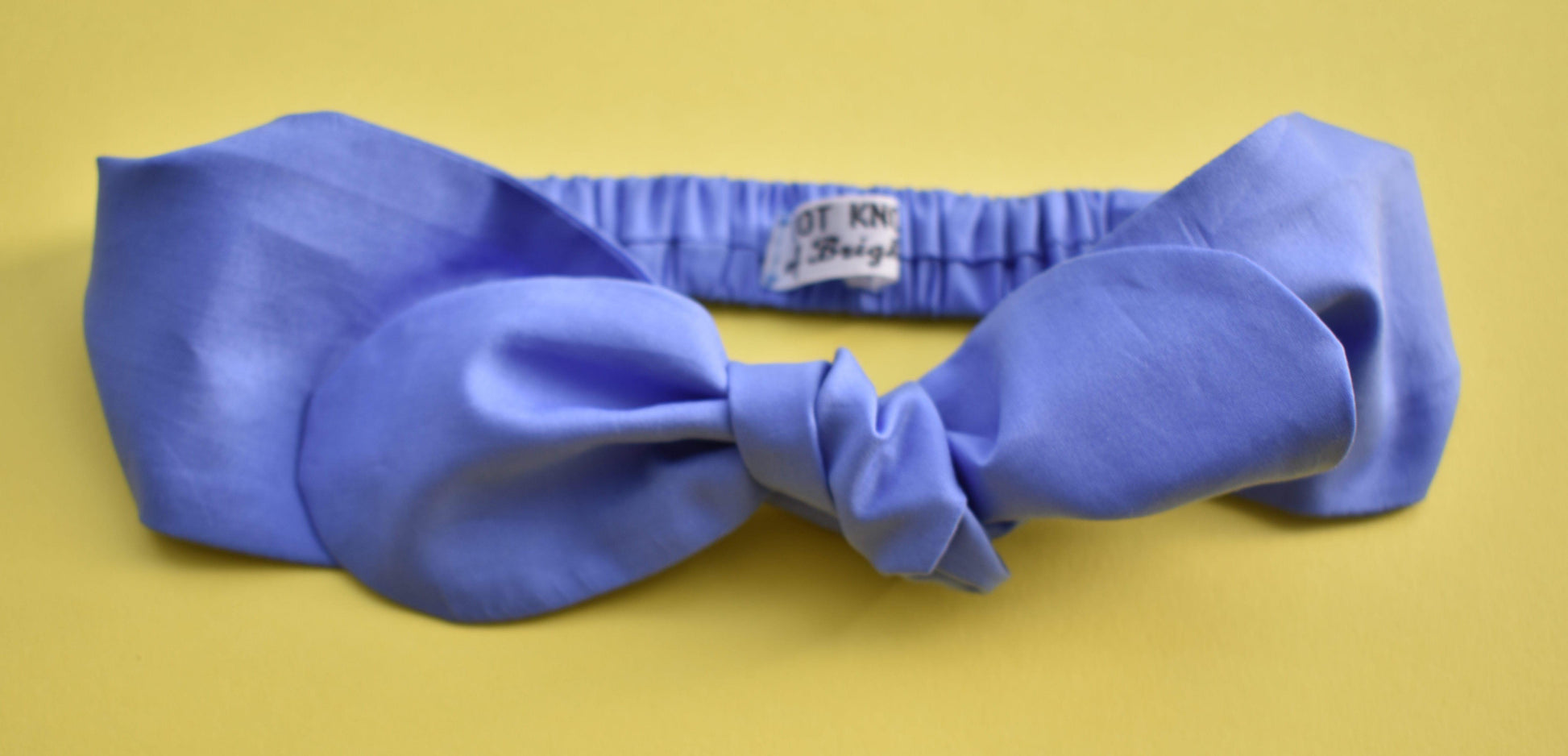 Ladies Tot Knot hairband - Liberty of London Periwinkle Blue - Tot Knots of Brighton