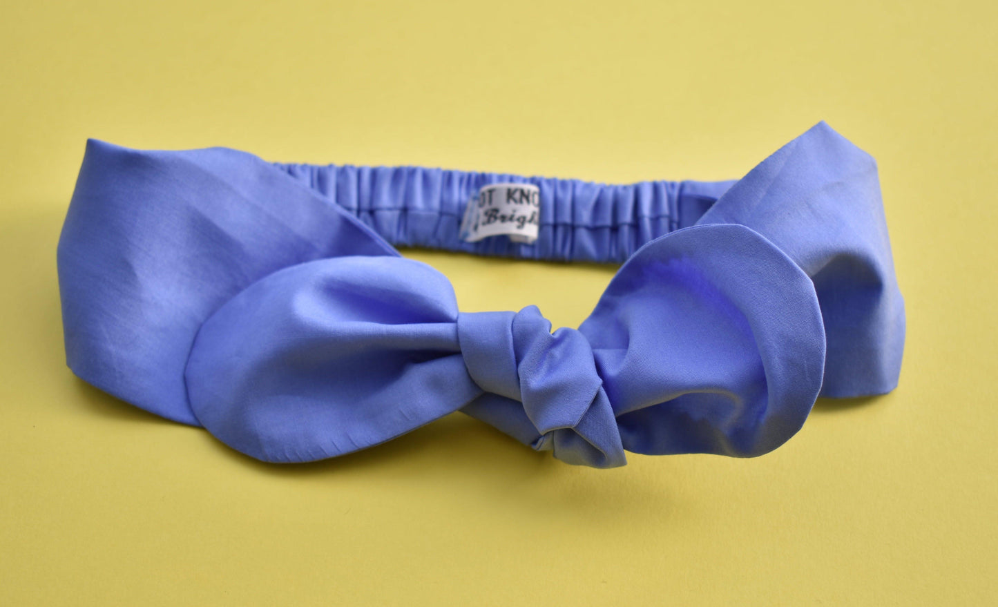 Ladies Tot Knot hairband - Liberty of London Periwinkle Blue - Tot Knots of Brighton