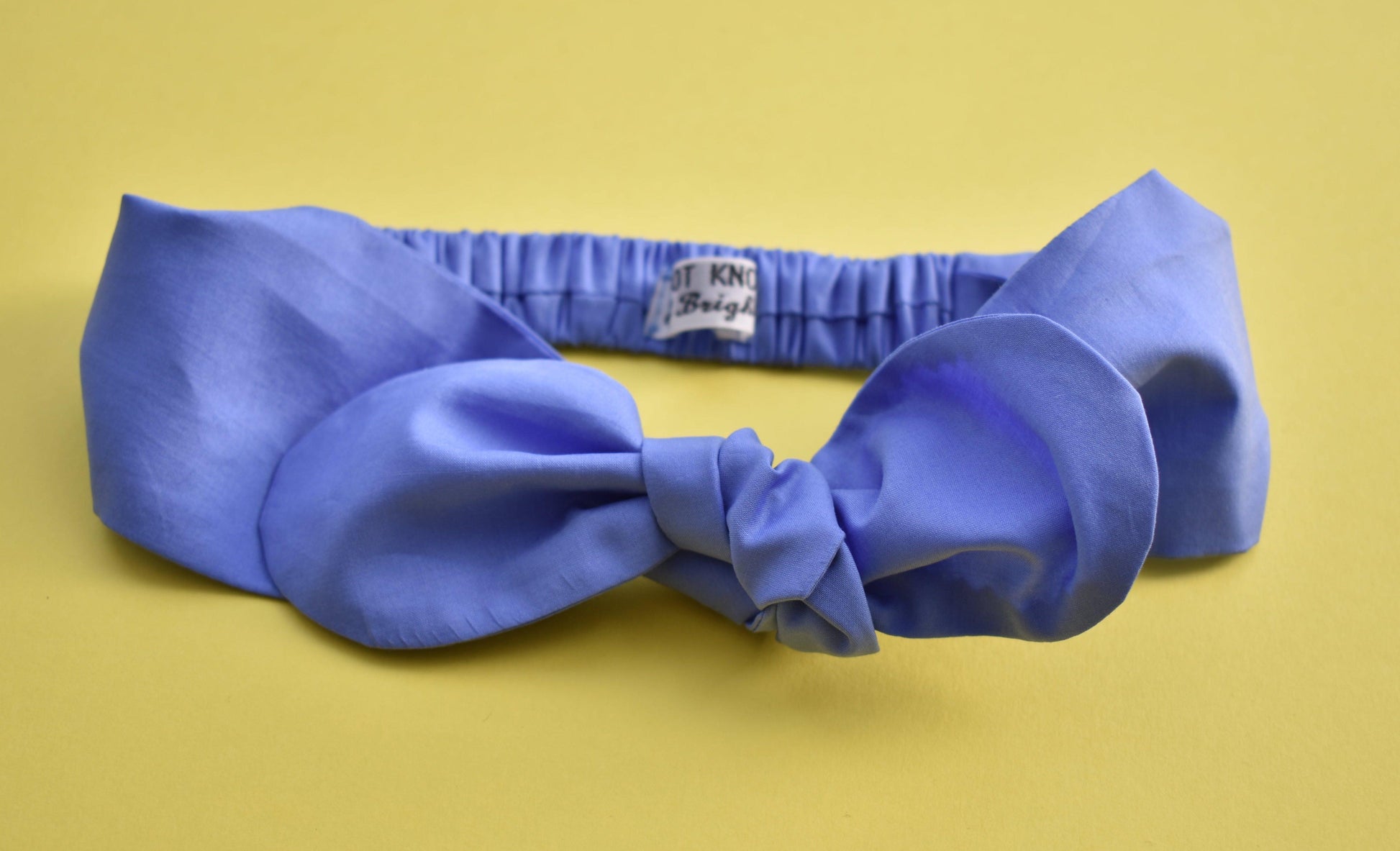 Ladies Tot Knot hairband - Liberty of London Periwinkle Blue - Tot Knots of Brighton