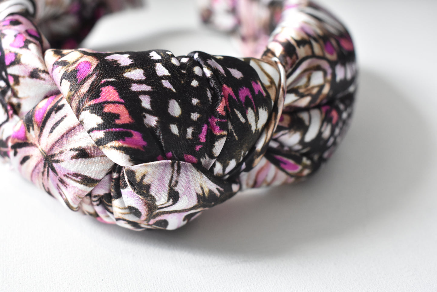 Knot Alice band - Liberty of London Kaleidoscope in Pink
