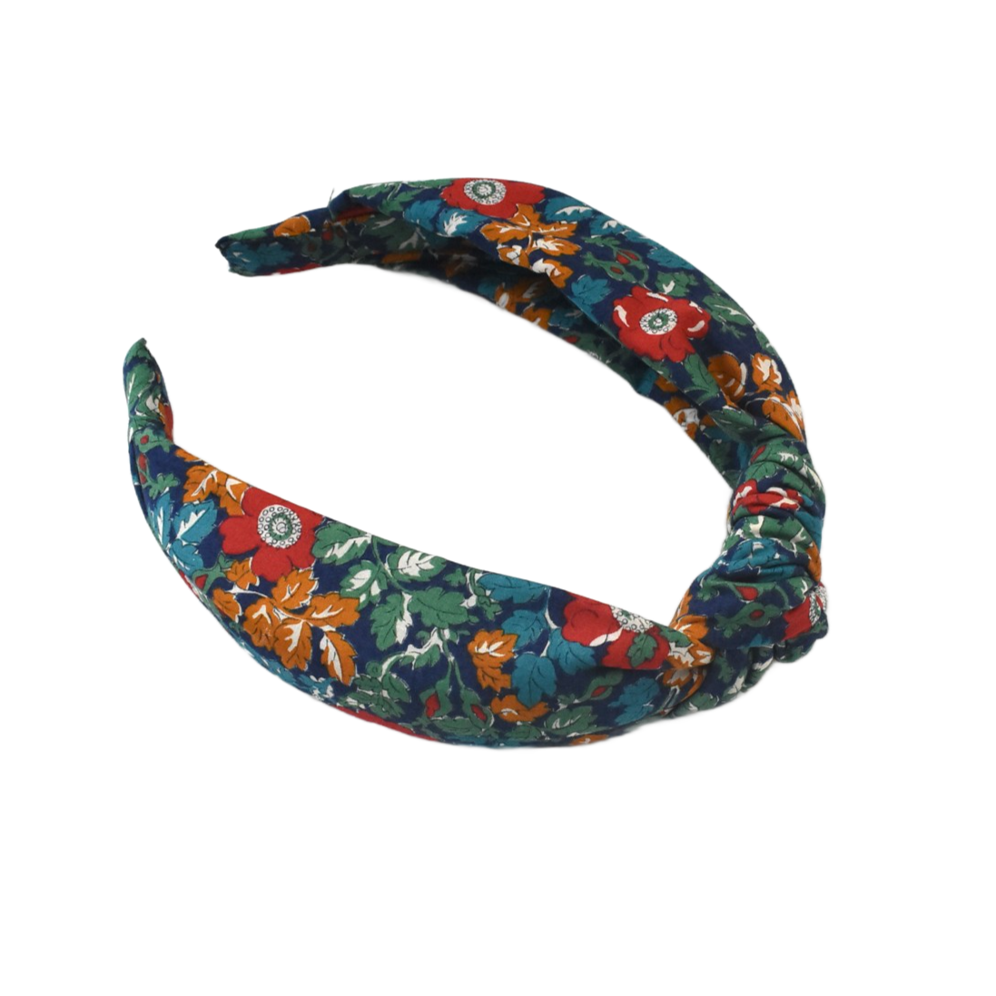 Classic Knot Headband - Vintage Liberty Camilla - floral print
