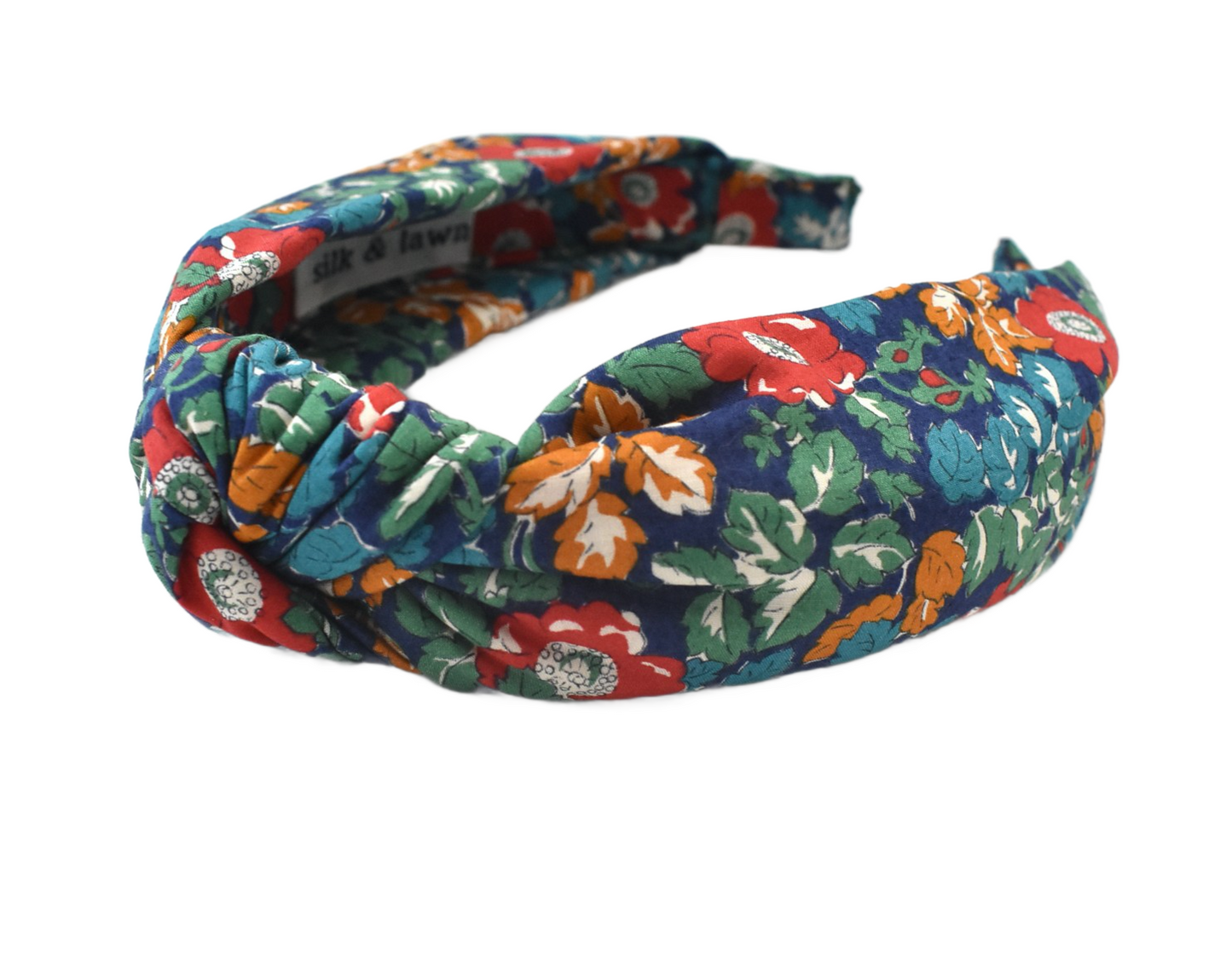 Classic Knot Headband - Vintage Liberty Camilla - floral print