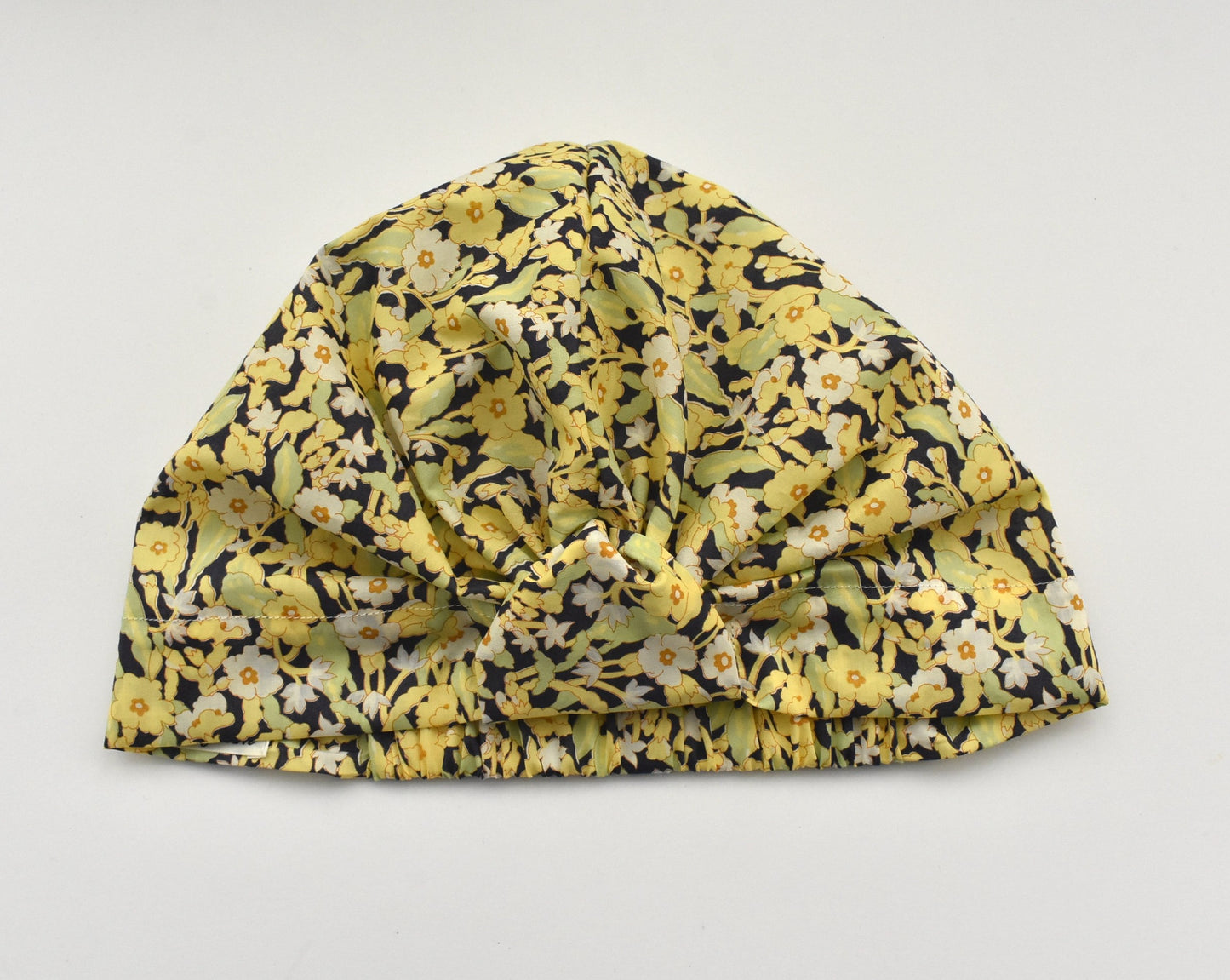 Salty Sea Knot - Swimming Cap Topper - Swim Turban in Yellow Primrose