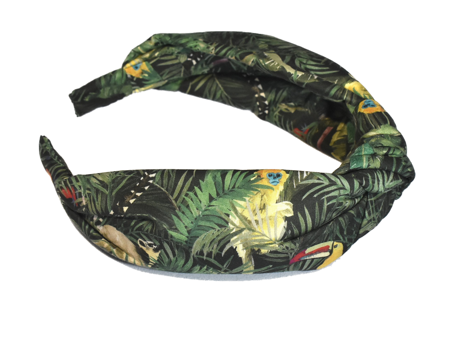 Knot Alice headband - Liberty of London Tou-Can Hide - Jungle