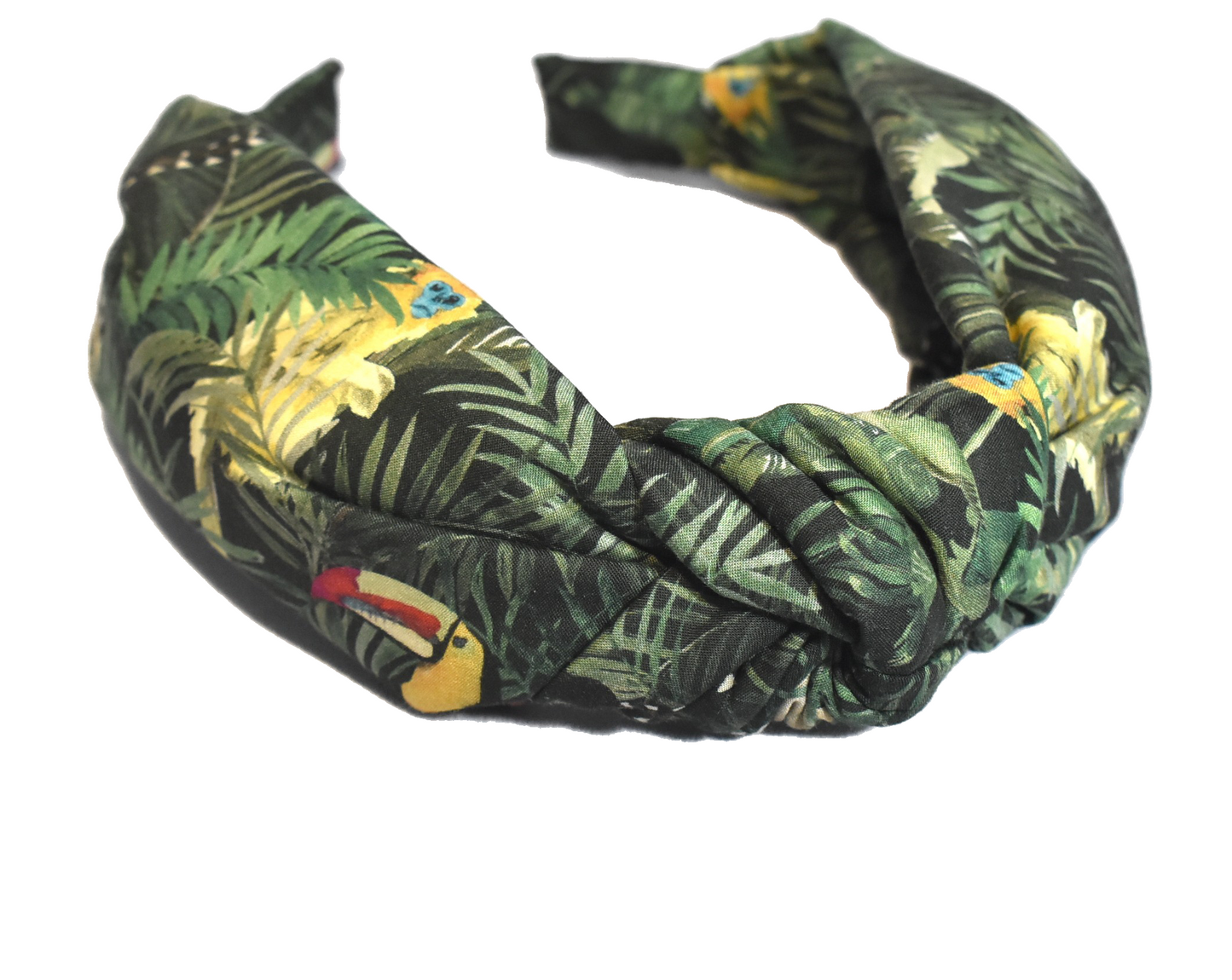 Knot Alice headband - Liberty of London Tou-Can Hide - Jungle