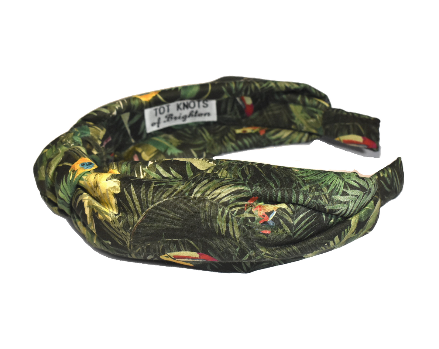 Knot Alice headband - Liberty of London Tou-Can Hide - Jungle