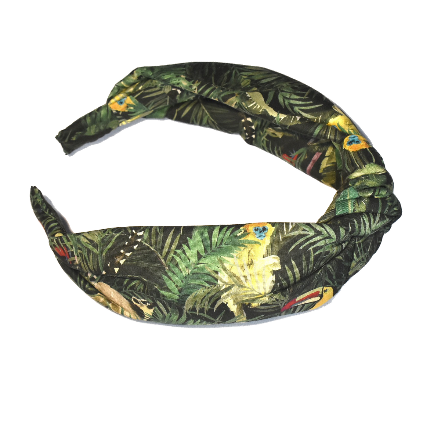 Knot Alice headband - Liberty of London Tou-Can Hide - Jungle
