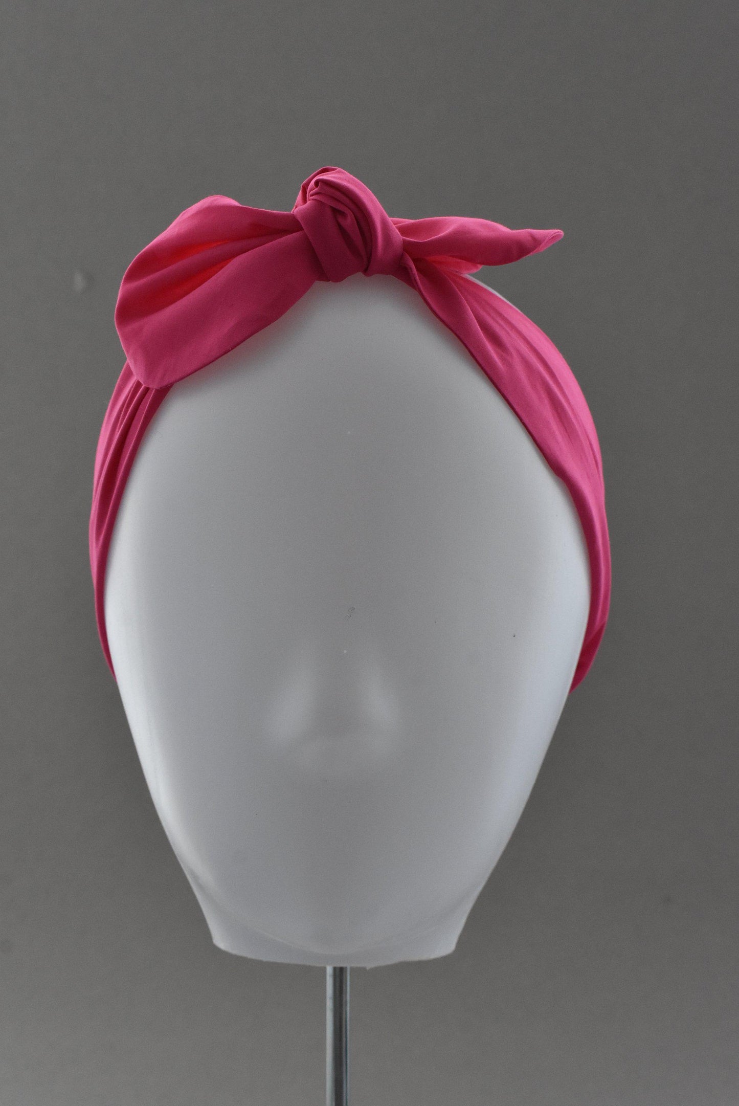 Ladies Tot Knot hairband - Hot Pink - Tot Knots of Brighton