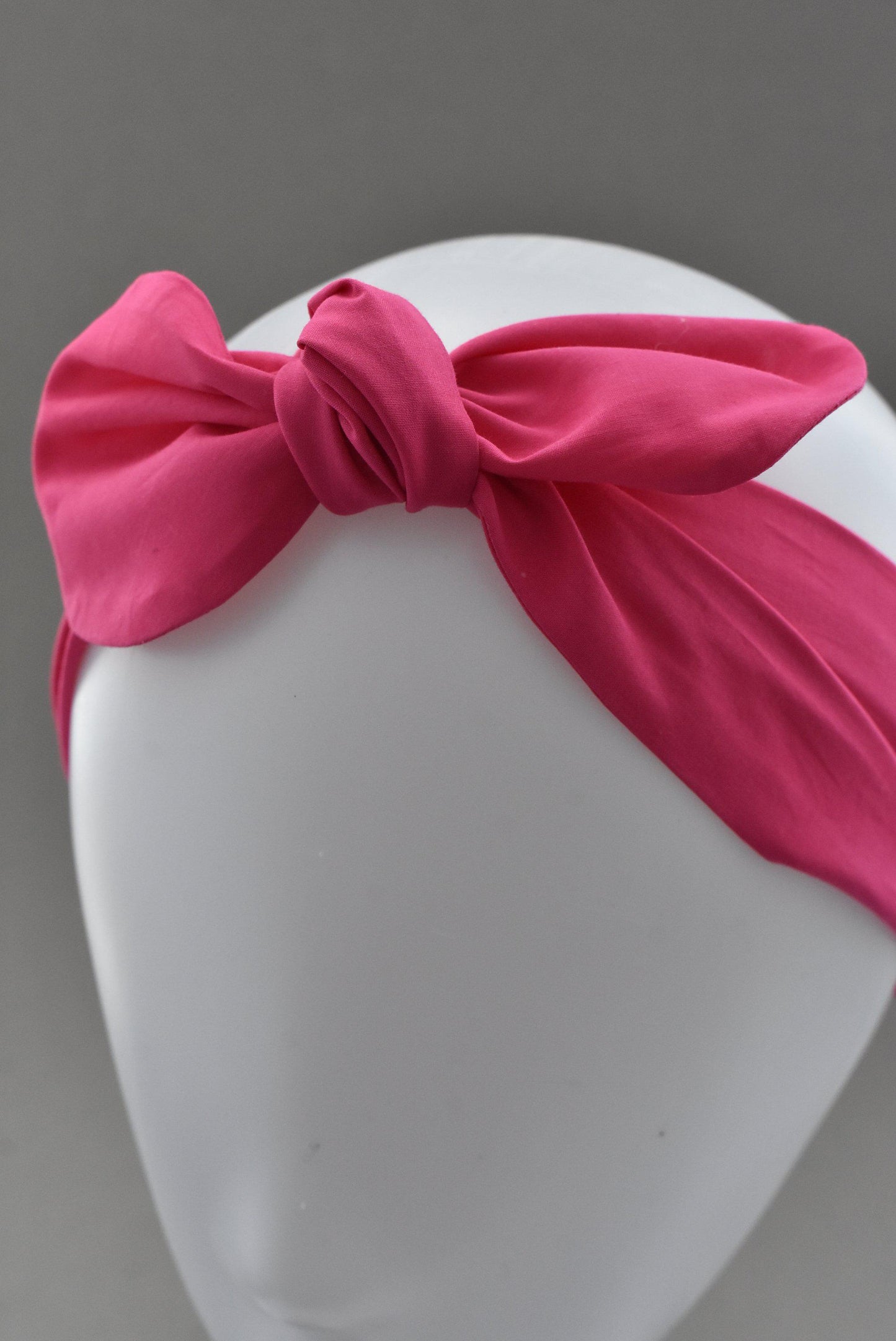 Ladies Tot Knot hairband - Hot Pink - Tot Knots of Brighton