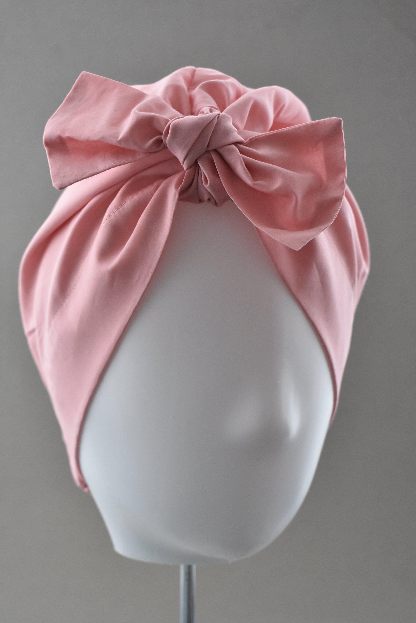 Ladies Turban Hat - Liberty of London Dusty Pink