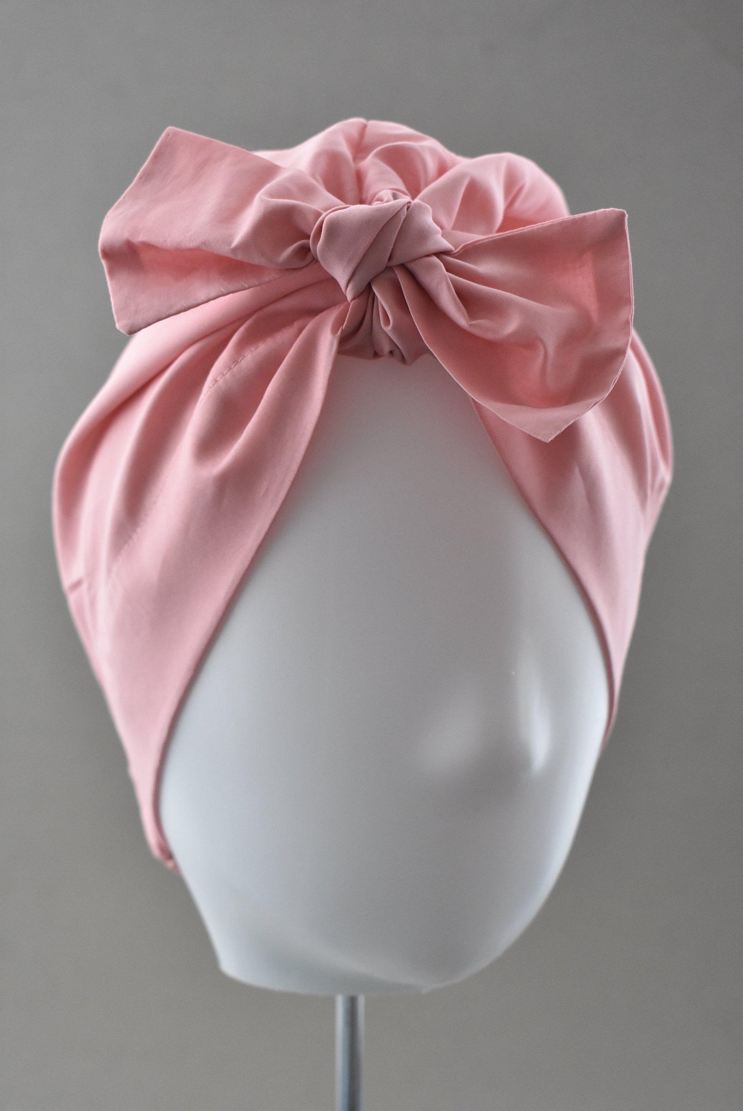 Ladies Turban Hat - Liberty of London Dusty Pink