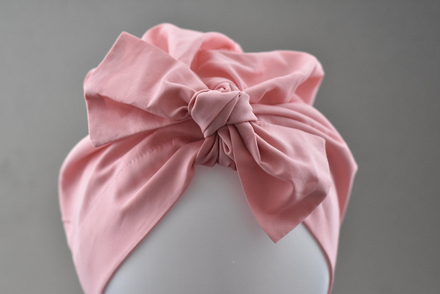 Ladies Turban Hat - Liberty of London Dusty Pink