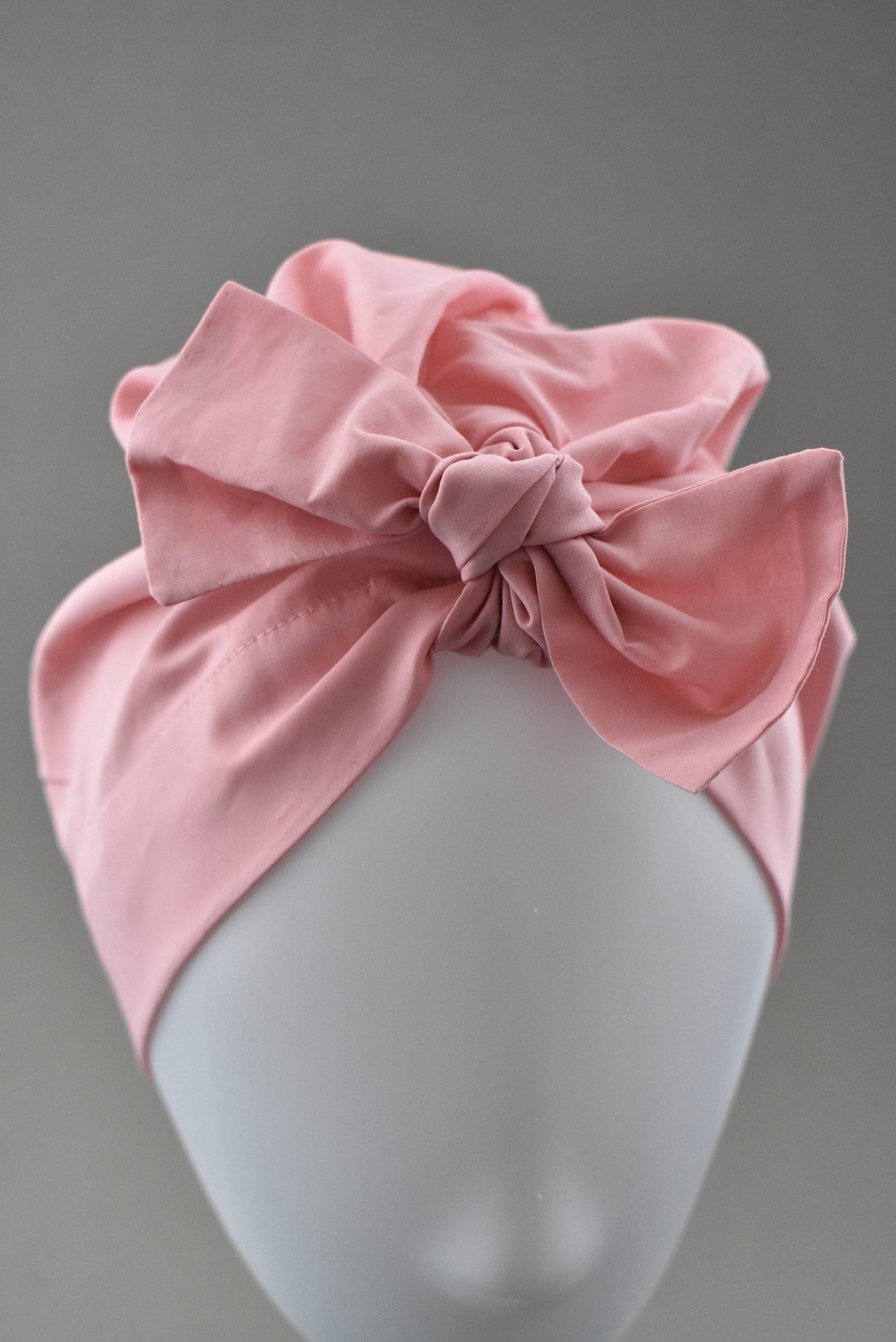 Ladies Turban Hat - Liberty of London Dusty Pink