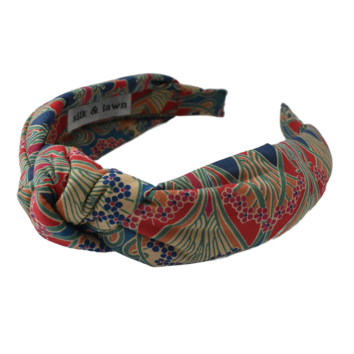 Classic Knot Headband - Liberty of London Ianthe print