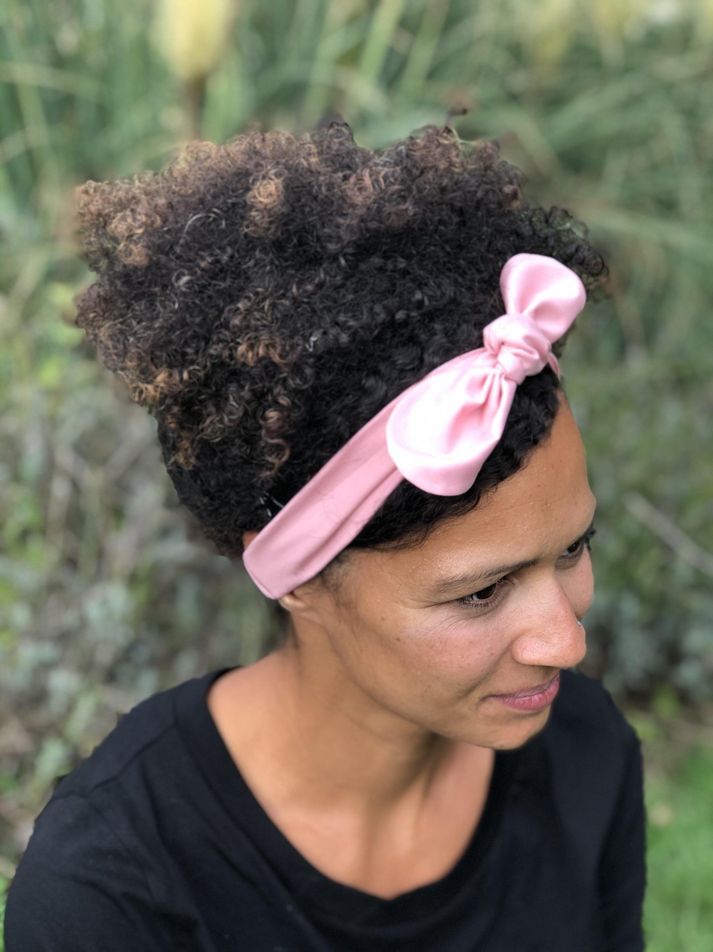 Ladies Knot hairband - Liberty of London Dusky Pink