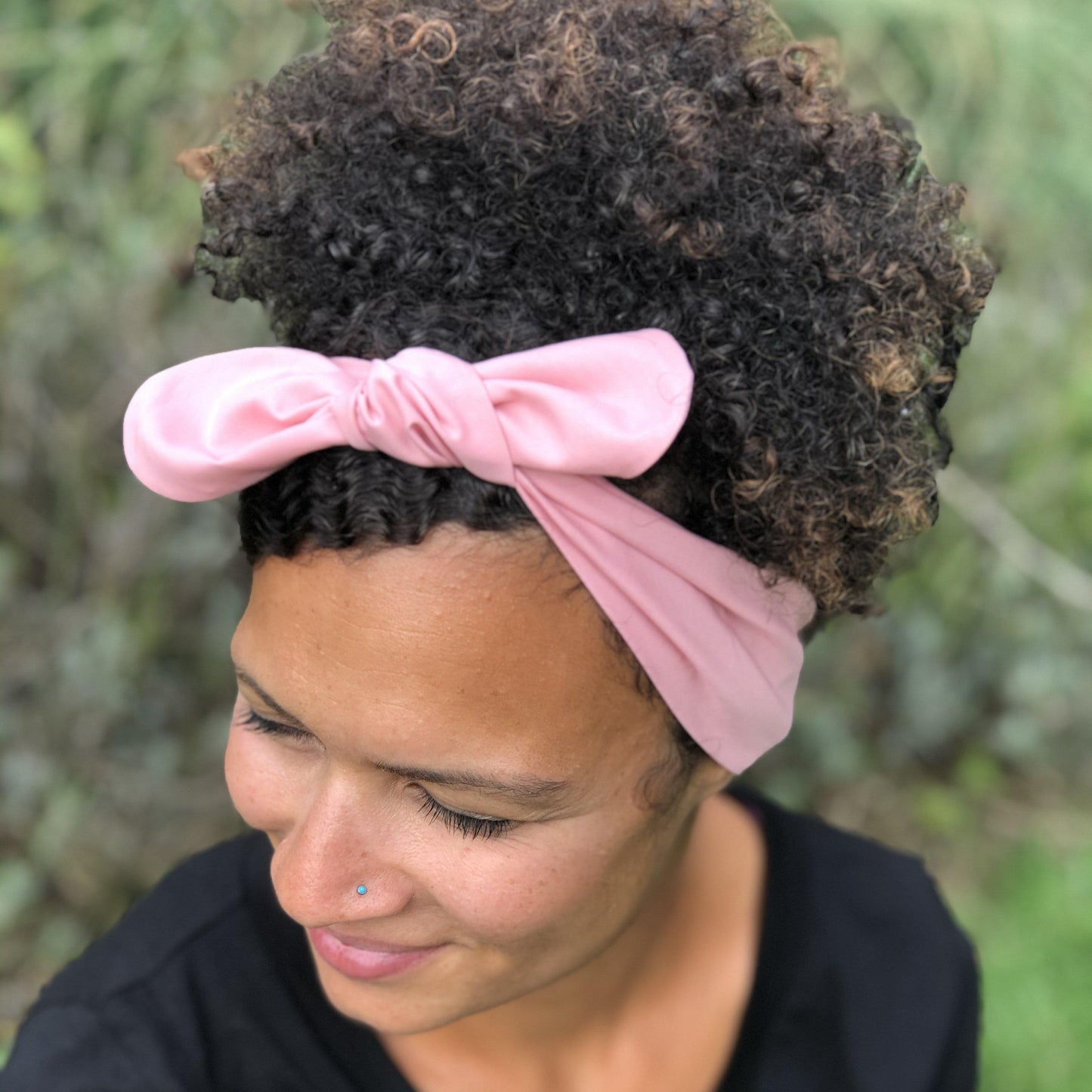 Ladies Knot hairband - Liberty of London Dusky Pink