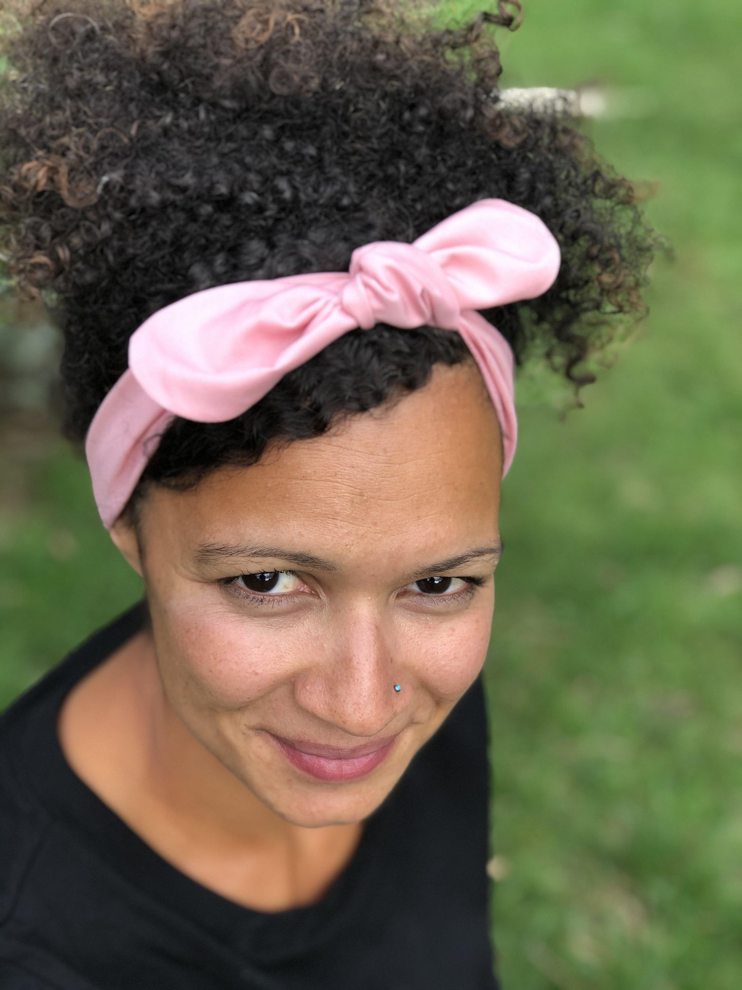 Ladies Knot hairband - Liberty of London Dusky Pink