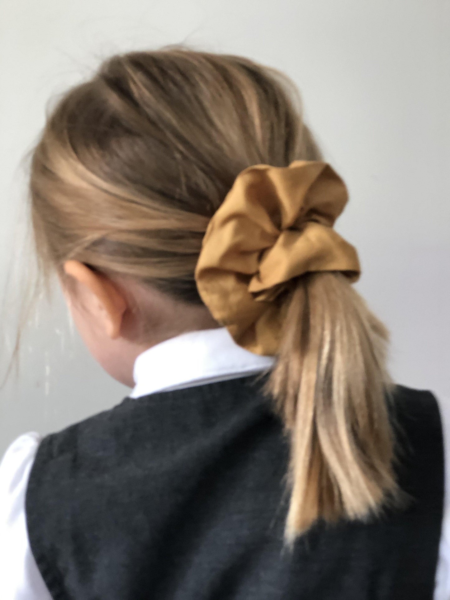 Liberty of London Mustard Yellow Scrunchie