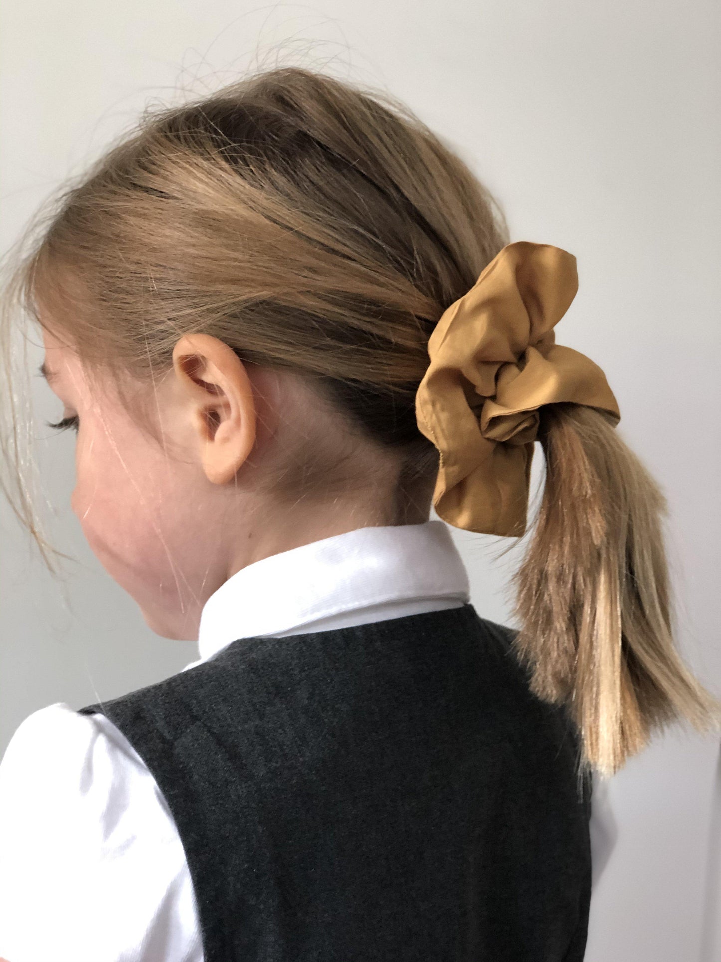 Liberty of London Mustard Yellow Scrunchie