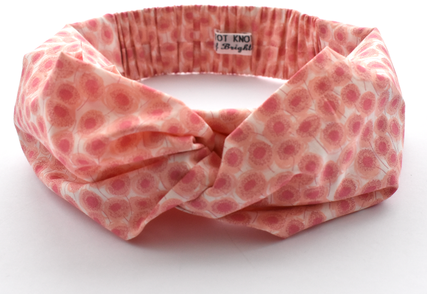 Kids Tot Knot Twisted hairband - Liberty of London Pink floral print - Tot Knots of Brighton