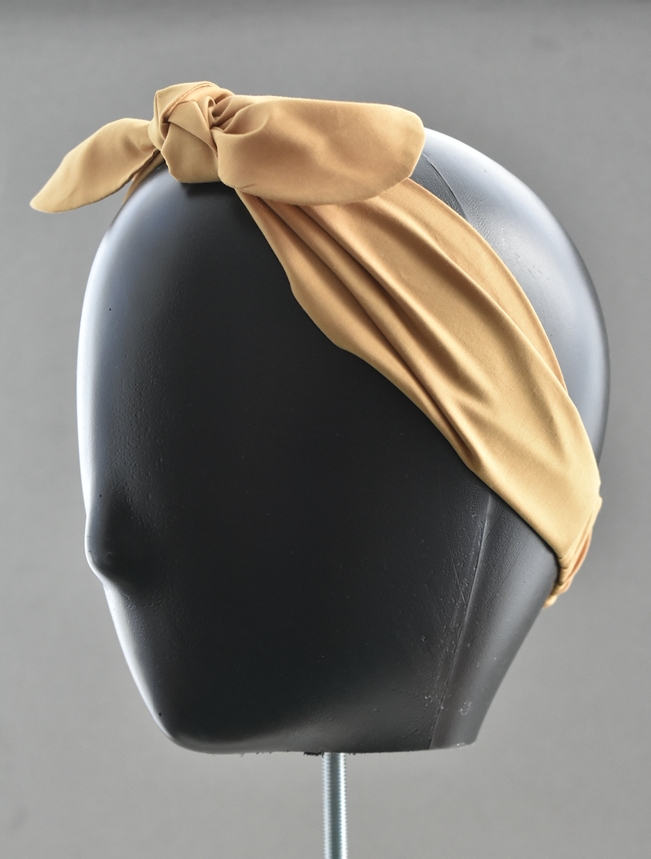 Ladies Knot hairband - Liberty of London Mustard