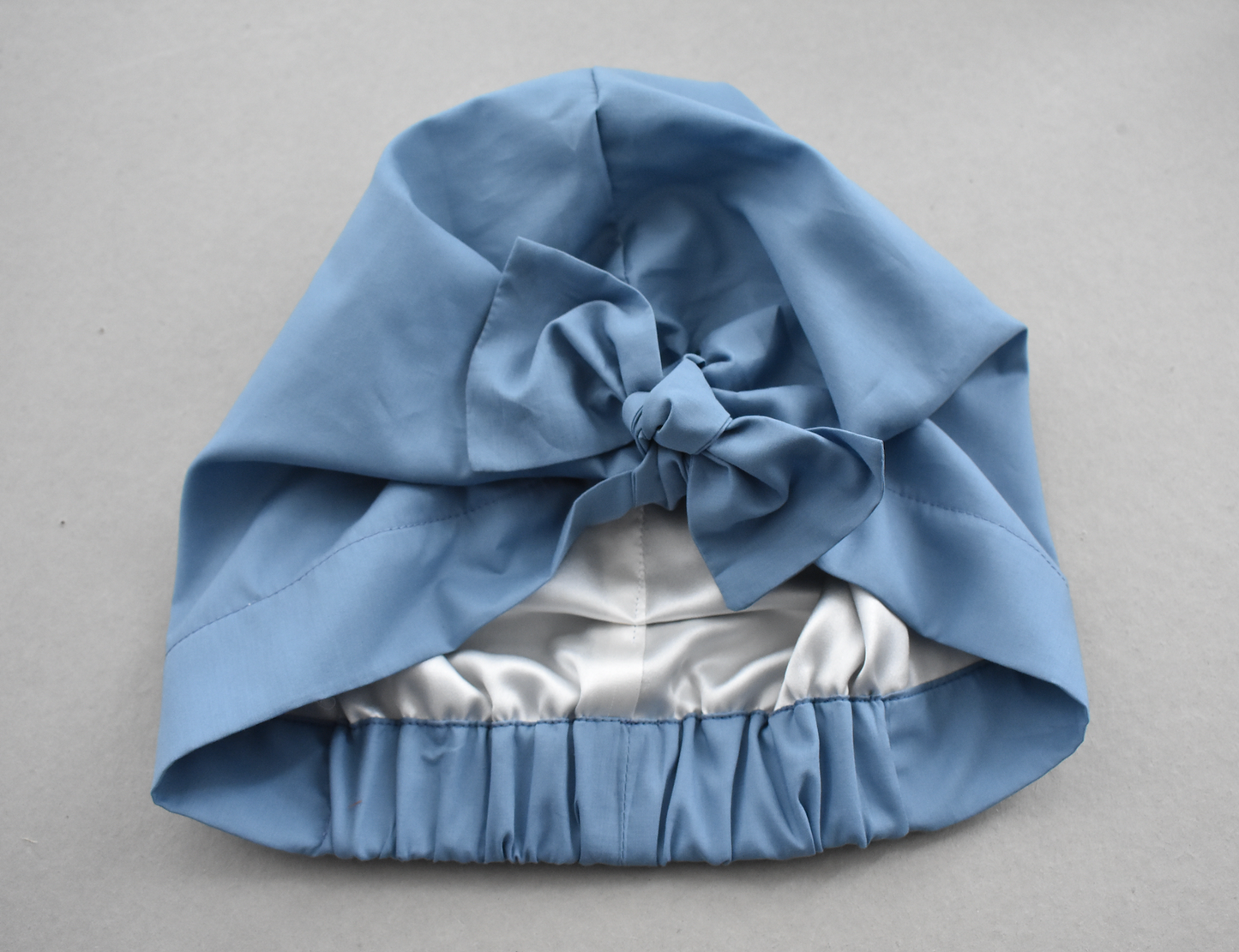 Little Land Girl Baby Hat - Liberty of London Airforce Blue