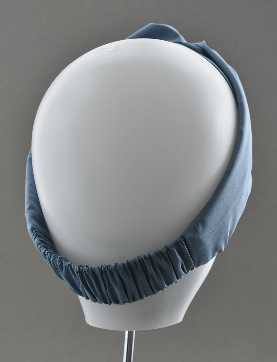 Ladies Twisted Turban Headband - Liberty of London Airforce Blue