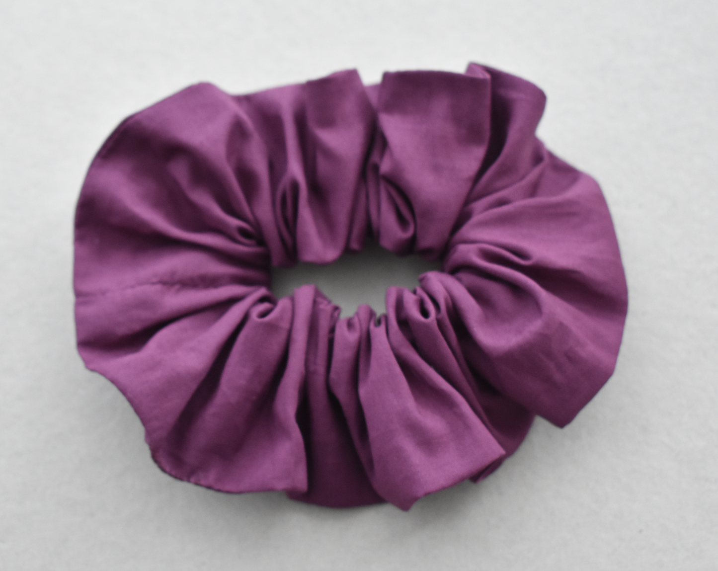 Liberty of London Aubergine Purple Scrunchie