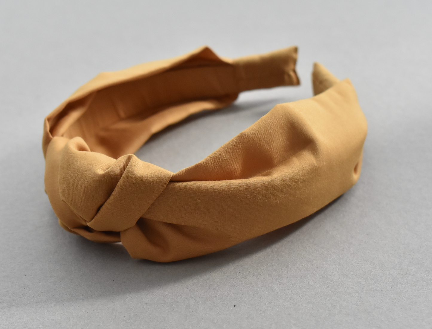 Kids Knot Alice band - Liberty of London yellow mustard
