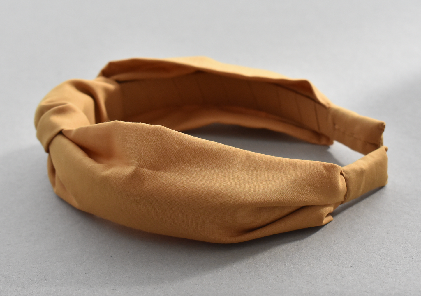 Kids Knot Alice band - Liberty of London yellow mustard