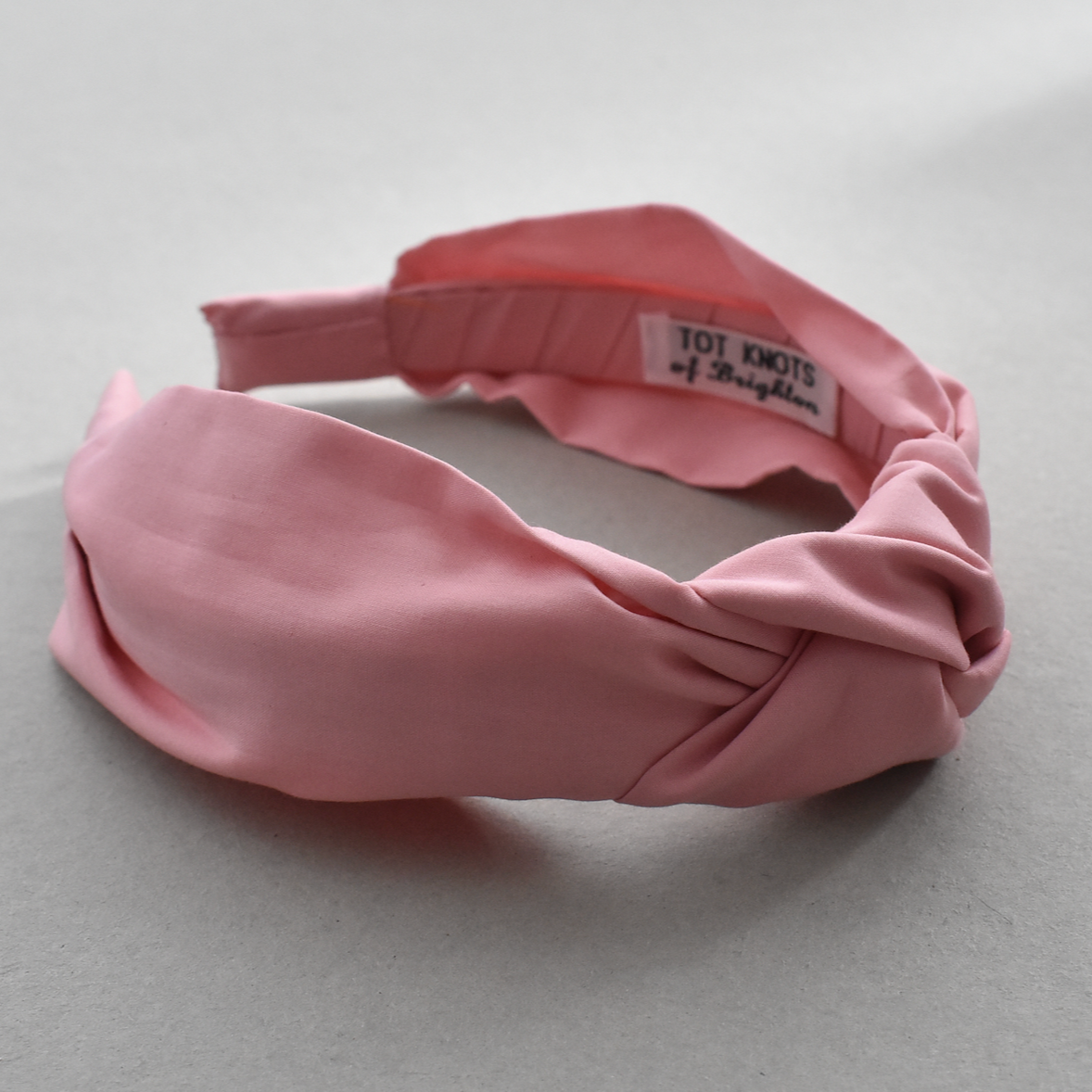 Kids Tot Knot Alice band - Liberty of London Dusty Pink