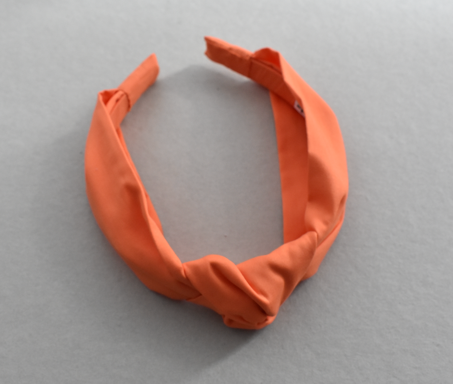 Kids Knot Alice band - Liberty of London Tangerine Orange