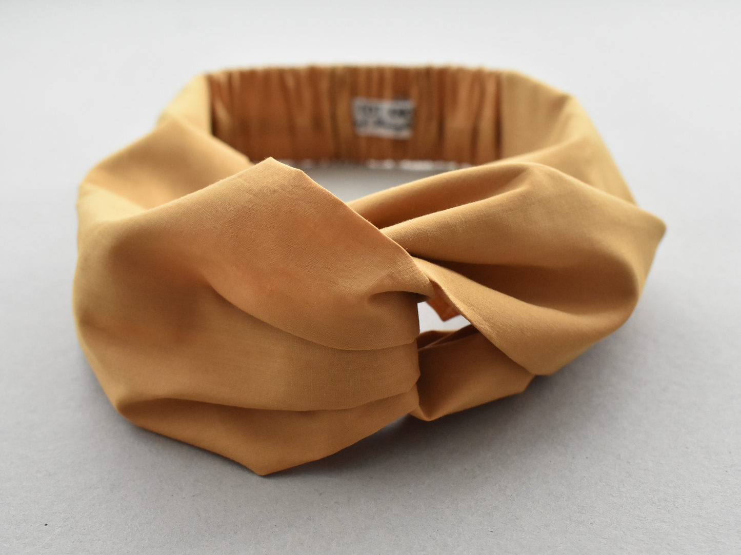 Kids Tot Knot Twisted hairband - Liberty of London Mustard Yellow