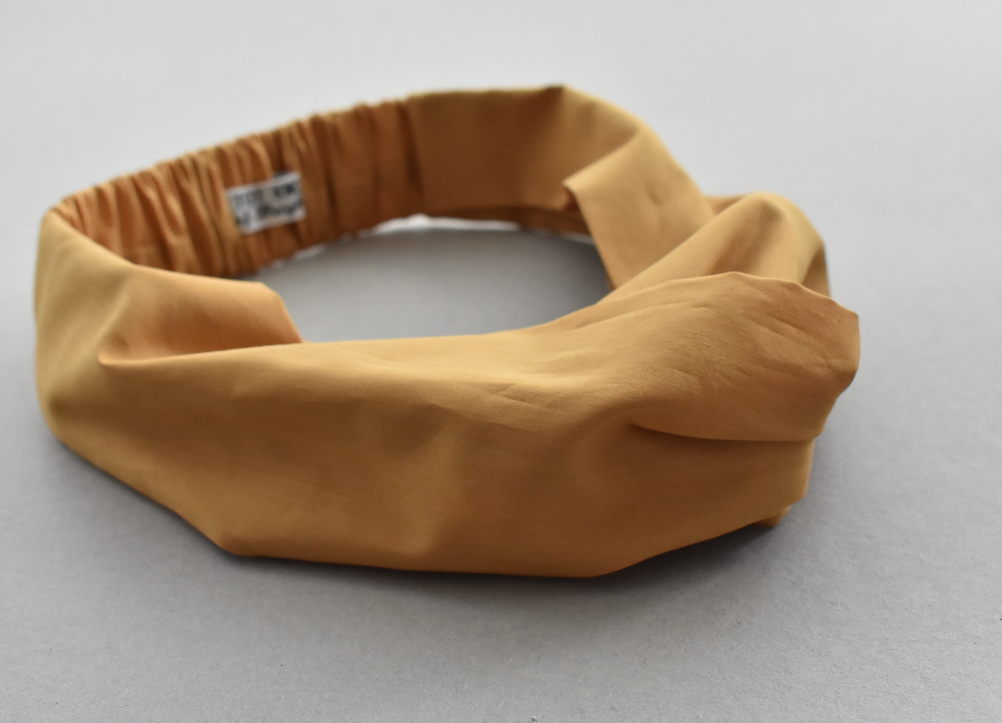 Kids Tot Knot Twisted hairband - Liberty of London Mustard Yellow