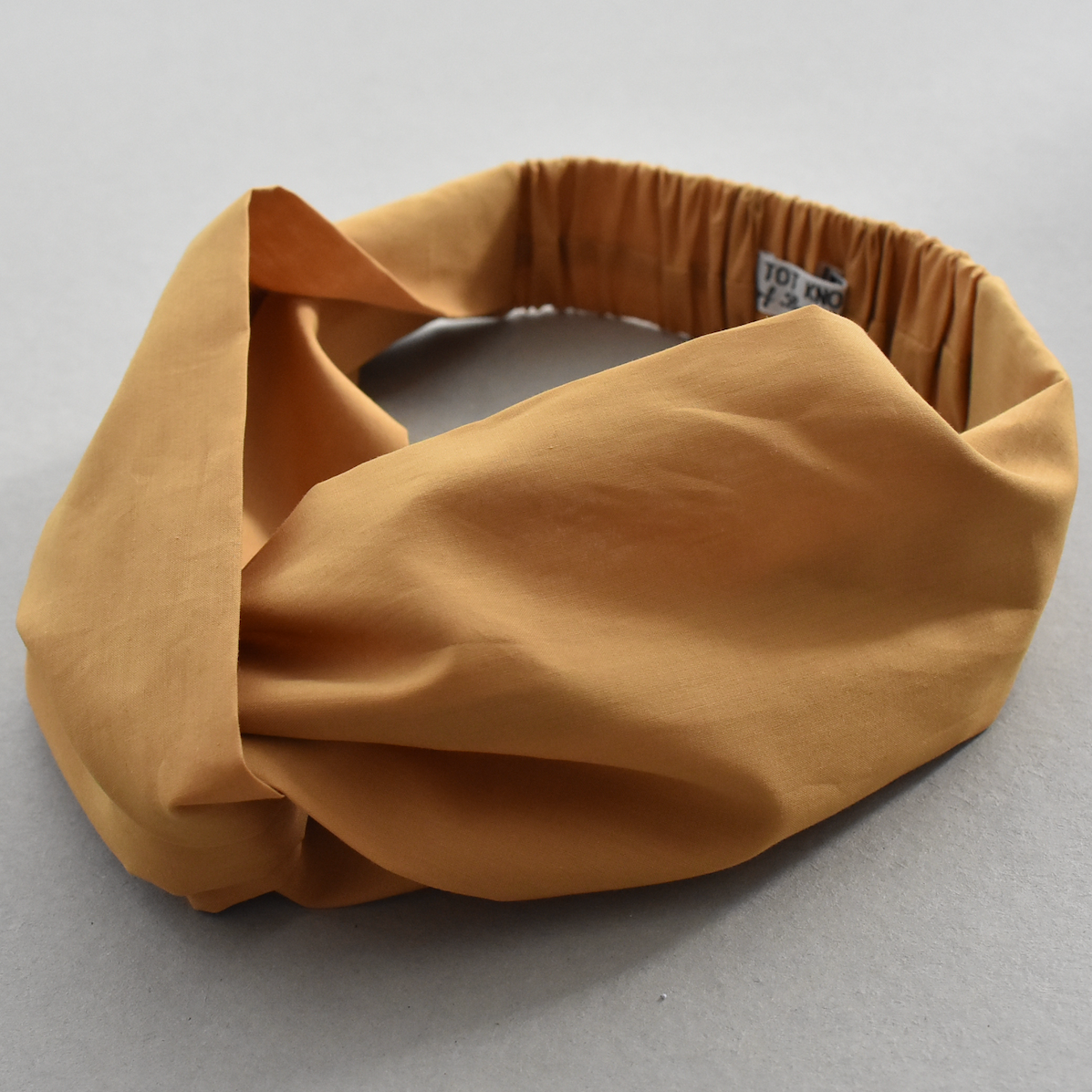 Kids Tot Knot Twisted hairband - Liberty of London Mustard Yellow