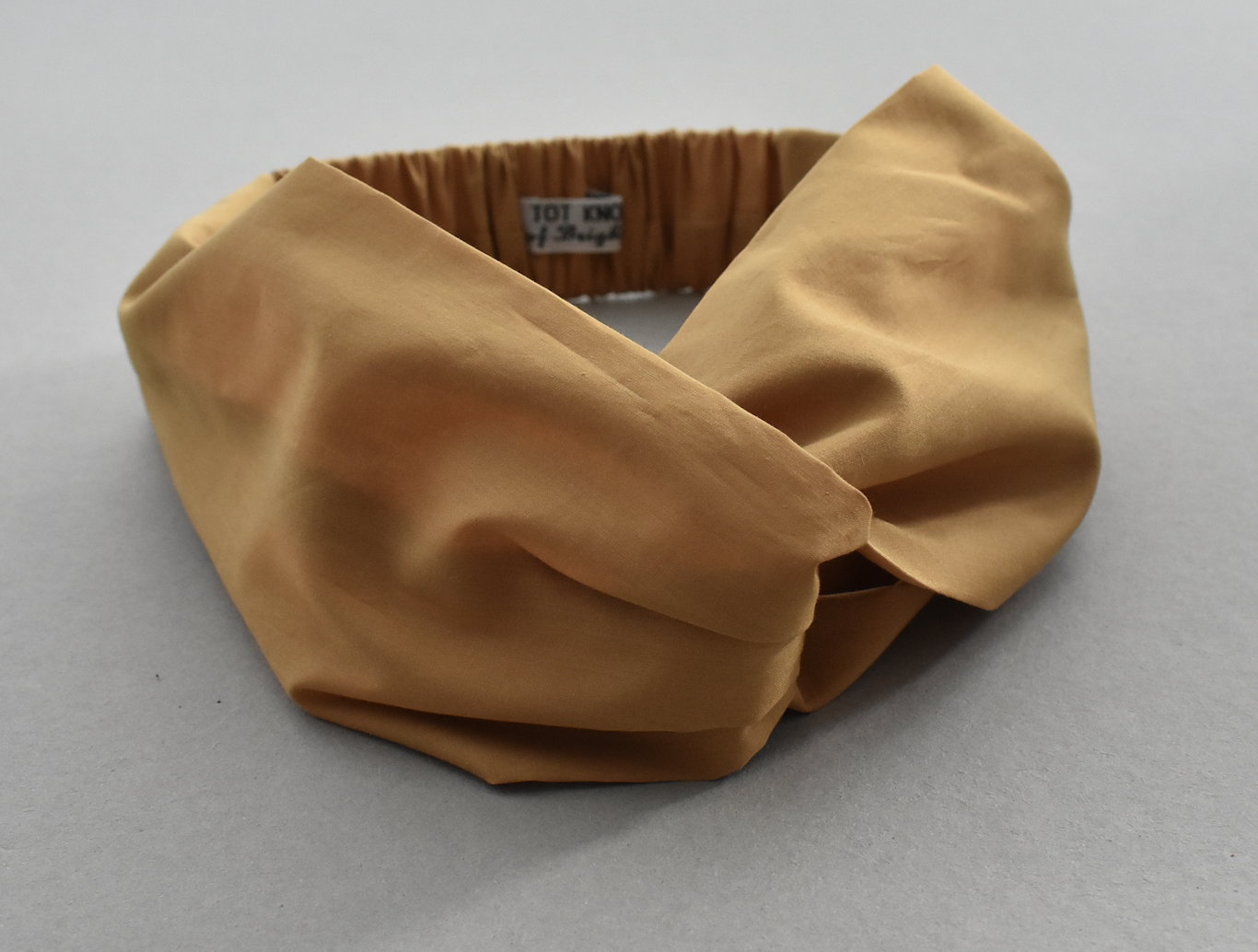 Kids Tot Knot Twisted hairband - Liberty of London Mustard Yellow